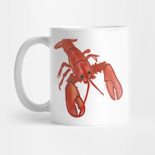 Cute Lobster Drawing Mug